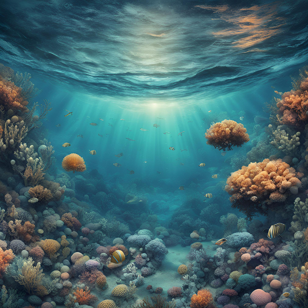 foto bajo el mar